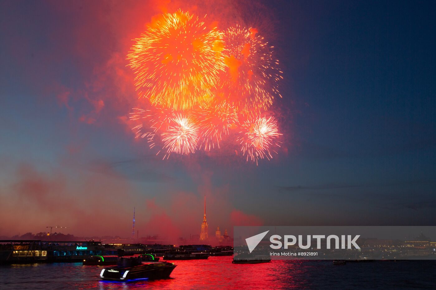 Victory Day fireworks in hero cities