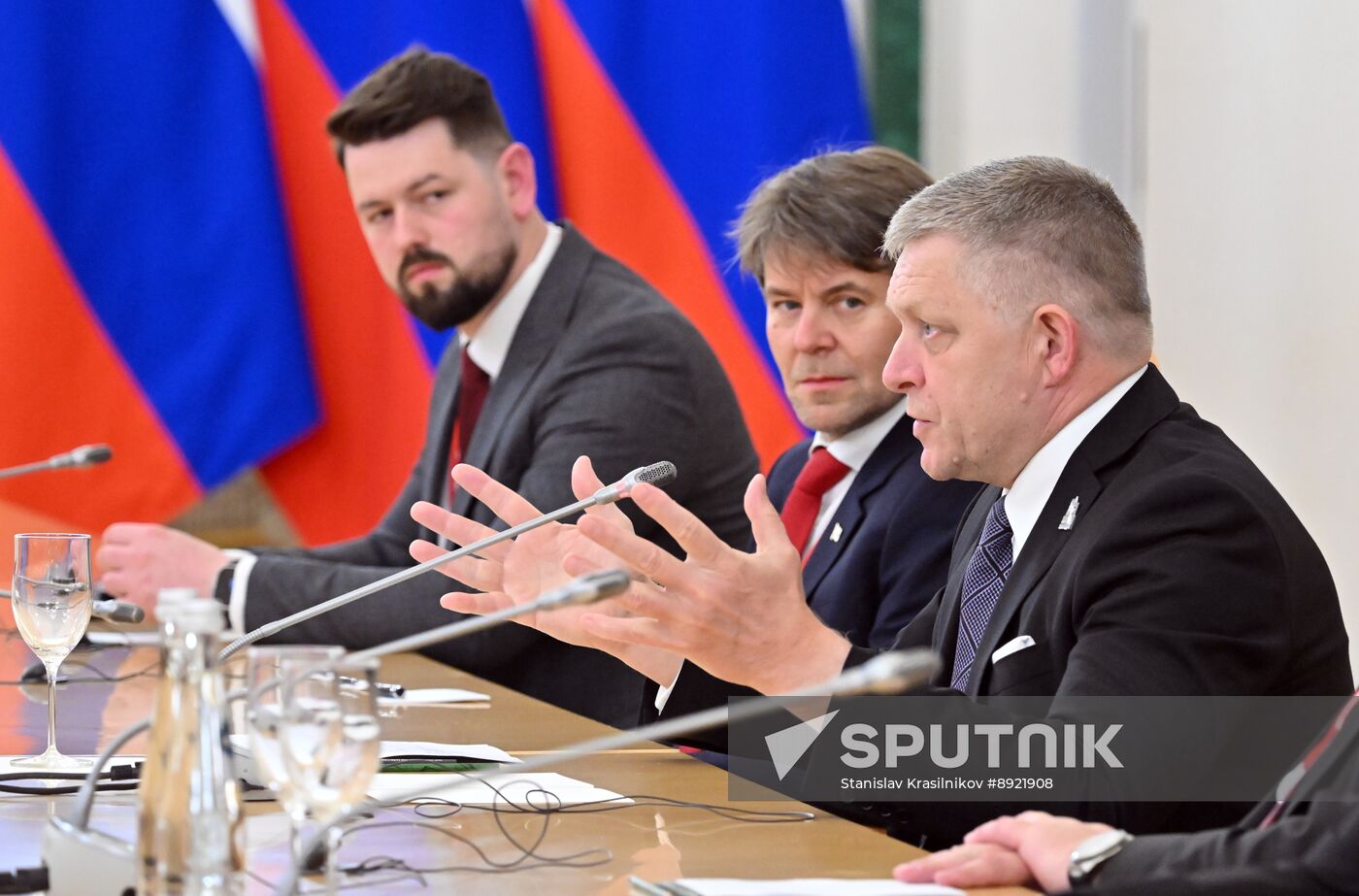 President of Russia Vladimir Putin's meeting with Prime Minister of Slovakia Robert Fico