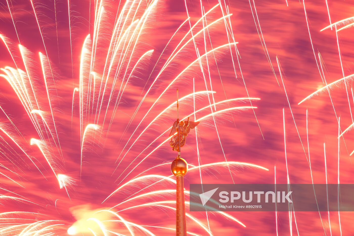 Victory Day fireworks in hero cities