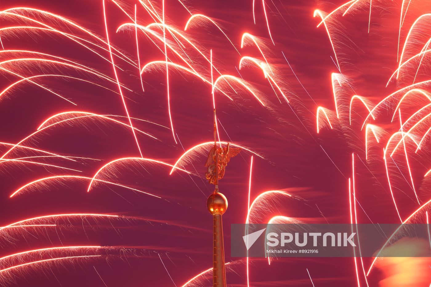 Victory Day fireworks in hero cities
