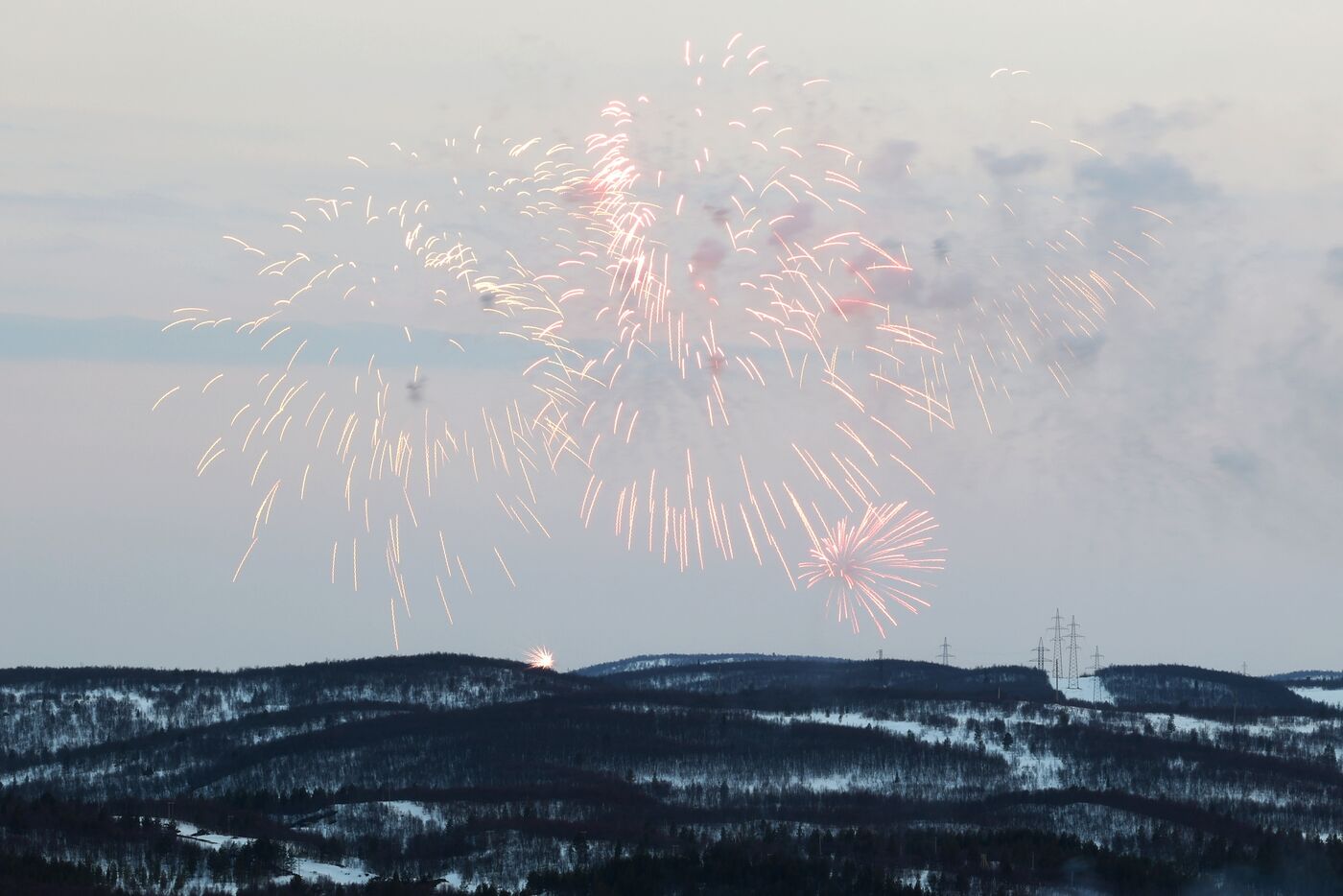 Victory Day fireworks in hero cities
