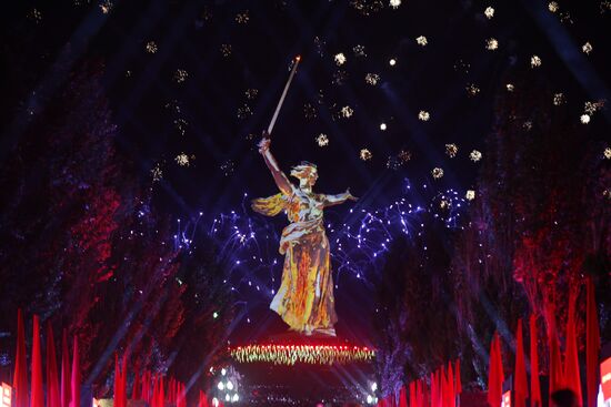 Victory Day fireworks in hero cities