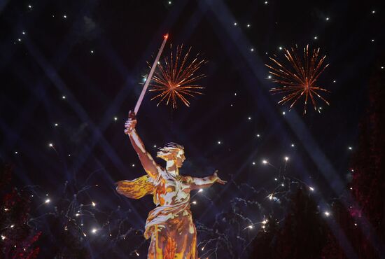 Victory Day fireworks in hero cities
