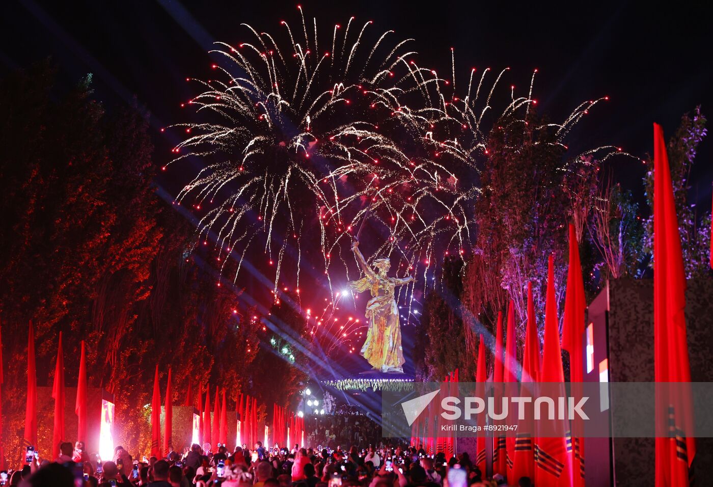 Victory Day fireworks in hero cities