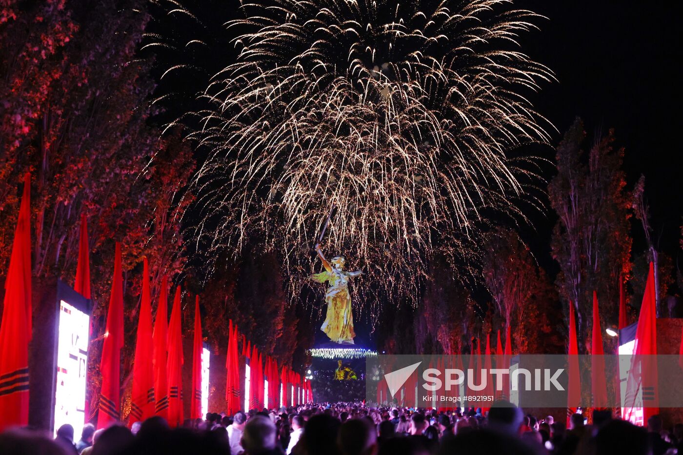 Victory Day fireworks in hero cities