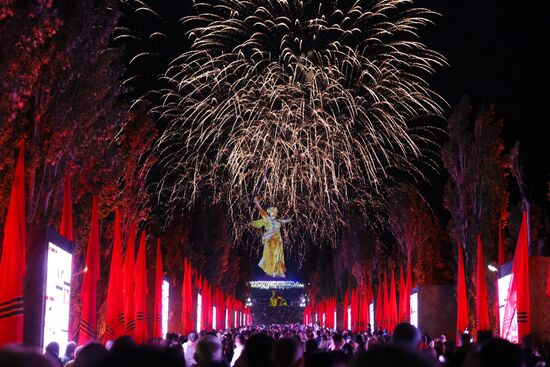 Victory Day fireworks in hero cities
