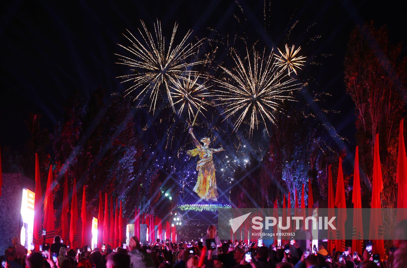 Victory Day fireworks in hero cities
