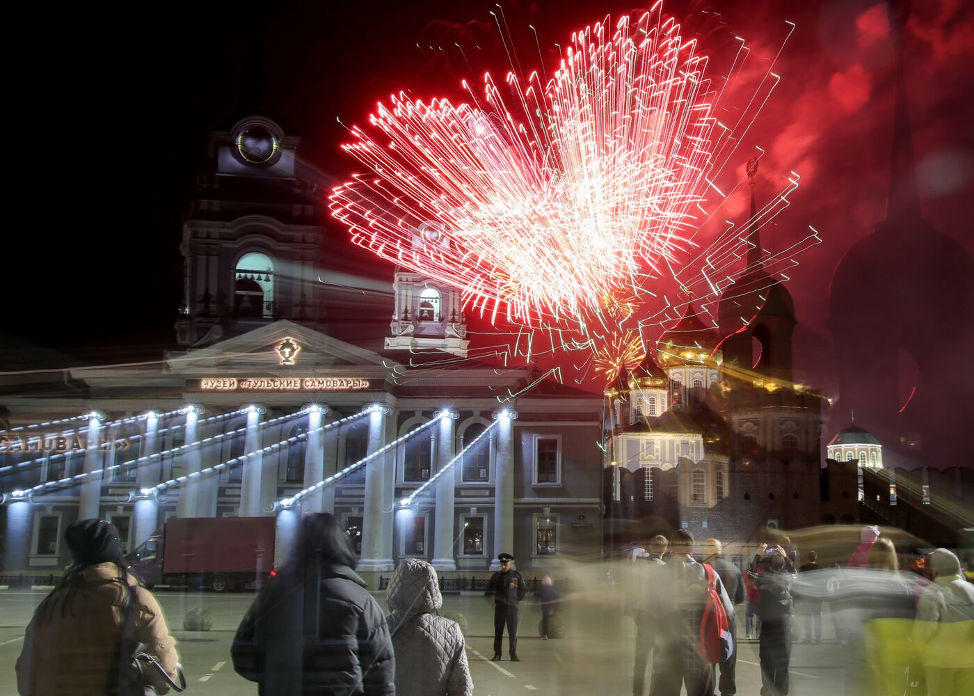 Victory Day fireworks in hero cities