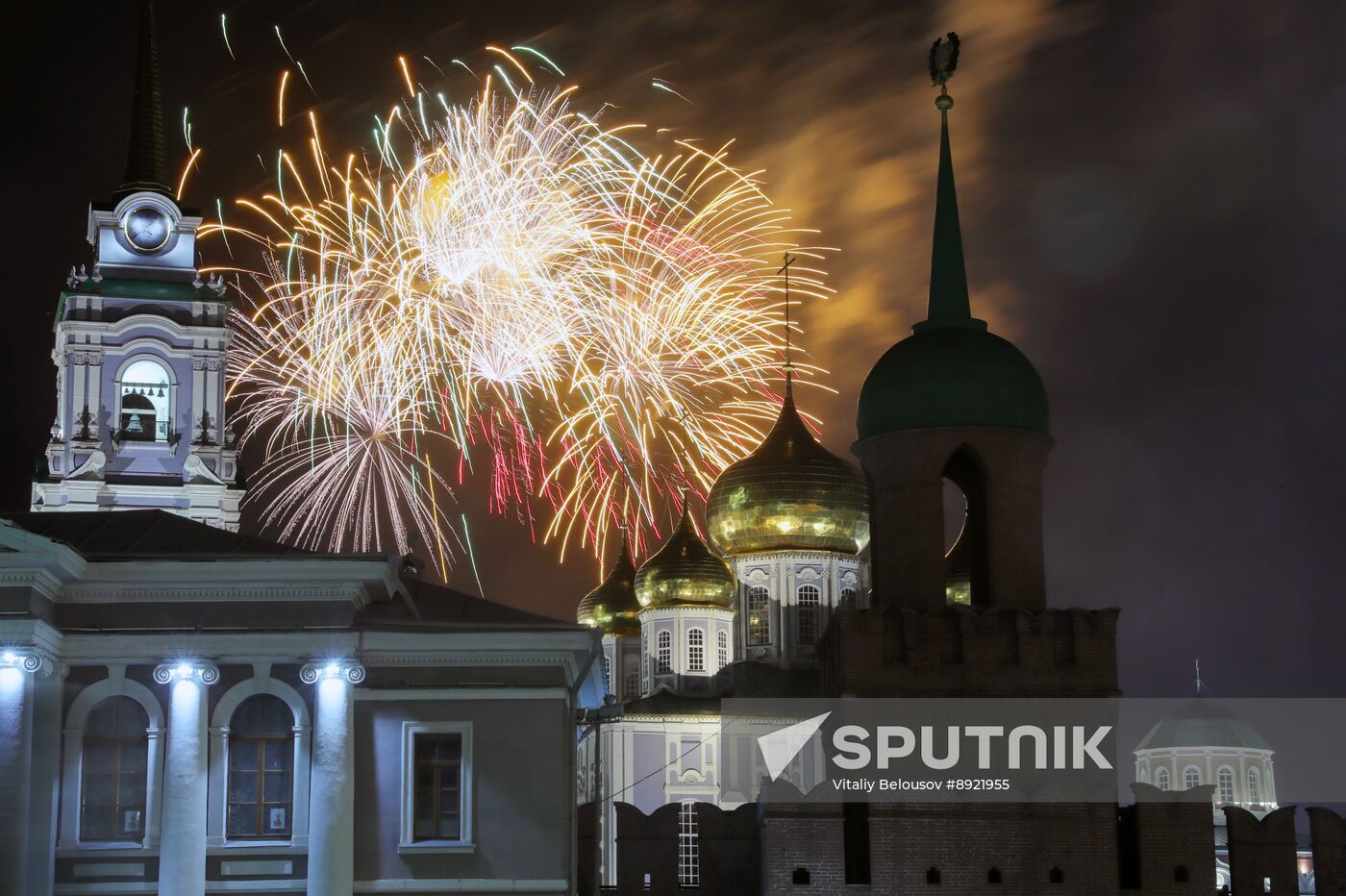 Victory Day fireworks in hero cities