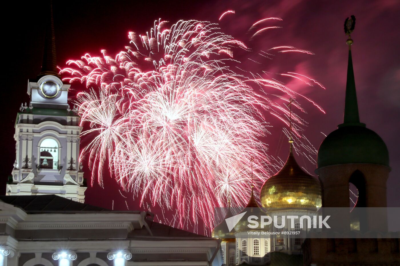 Victory Day fireworks in hero cities