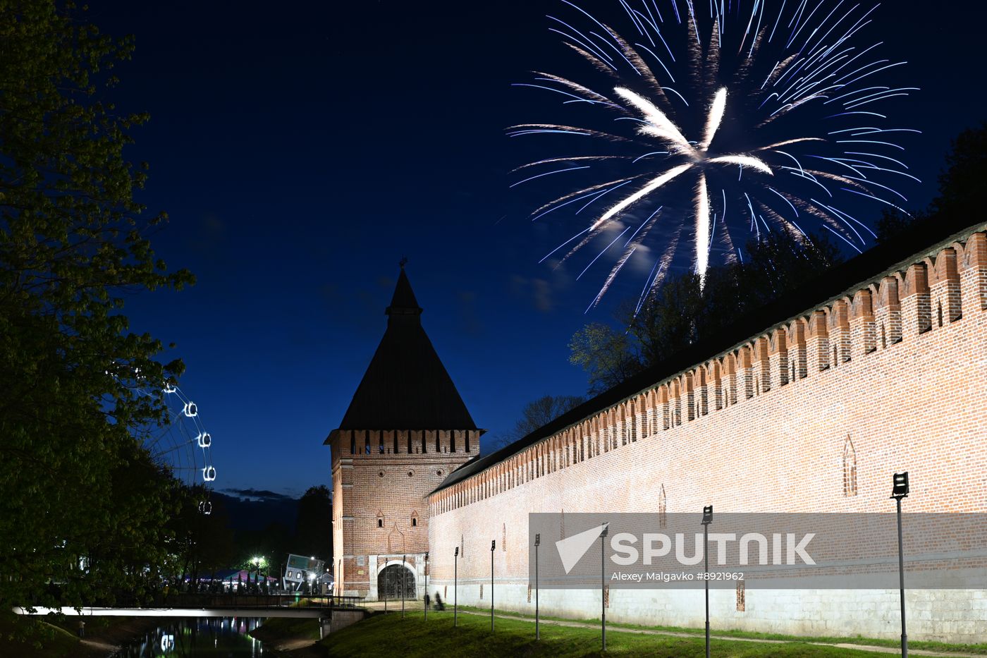 Victory Day fireworks in hero cities