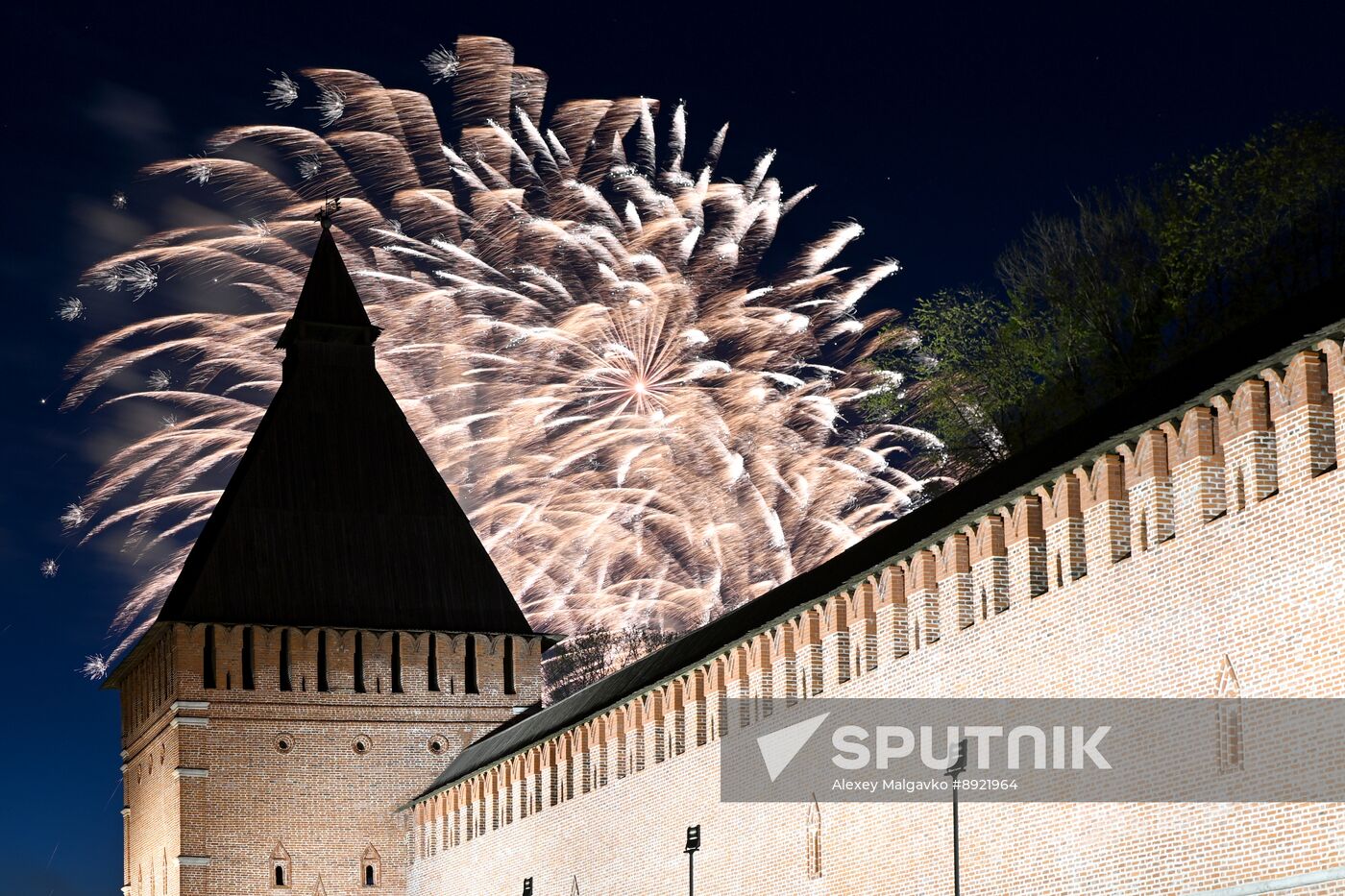 Victory Day fireworks in hero cities