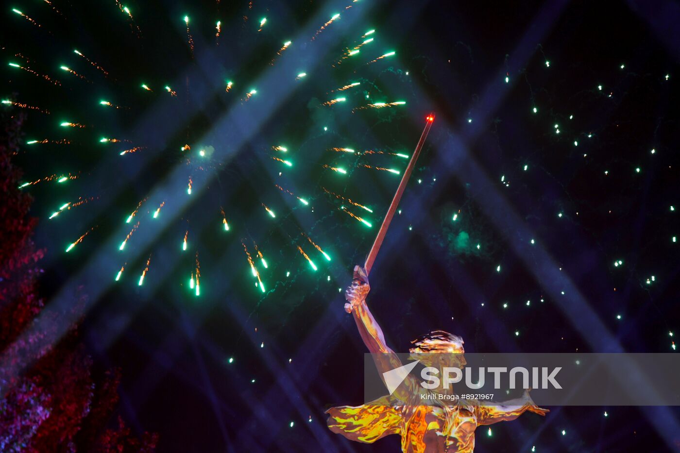 Victory Day fireworks in hero cities