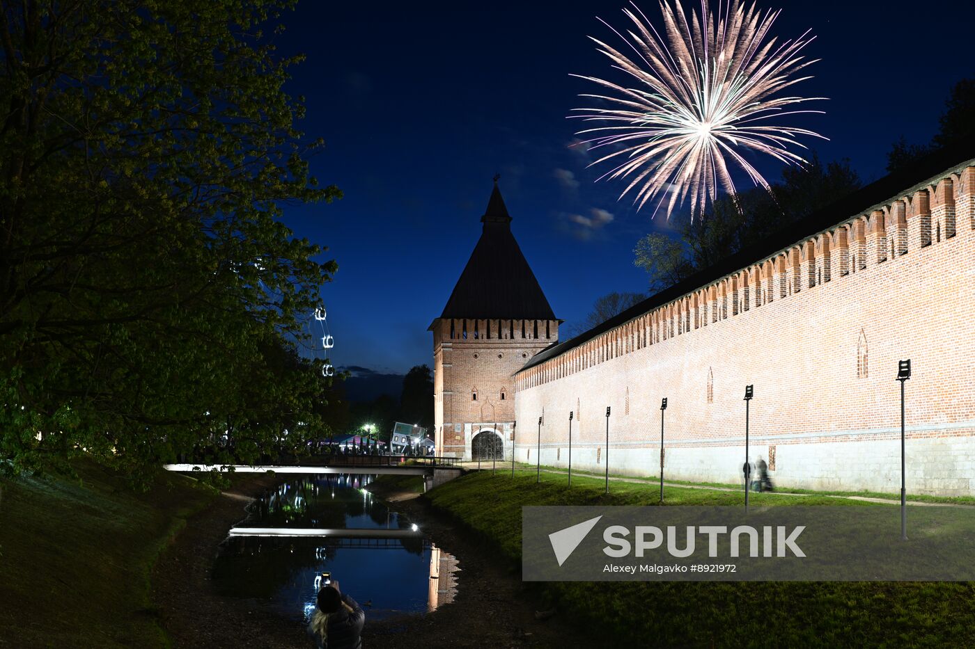 Victory Day fireworks in hero cities