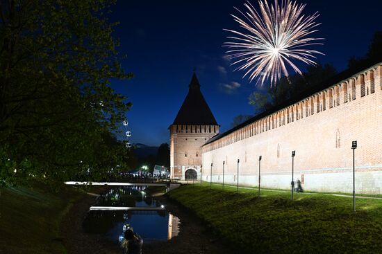 Victory Day fireworks in hero cities