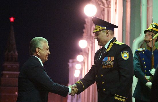 President of Russia Vladimir Putin's meeting with President of Uzbekistan Shavkat Mirziyoyev