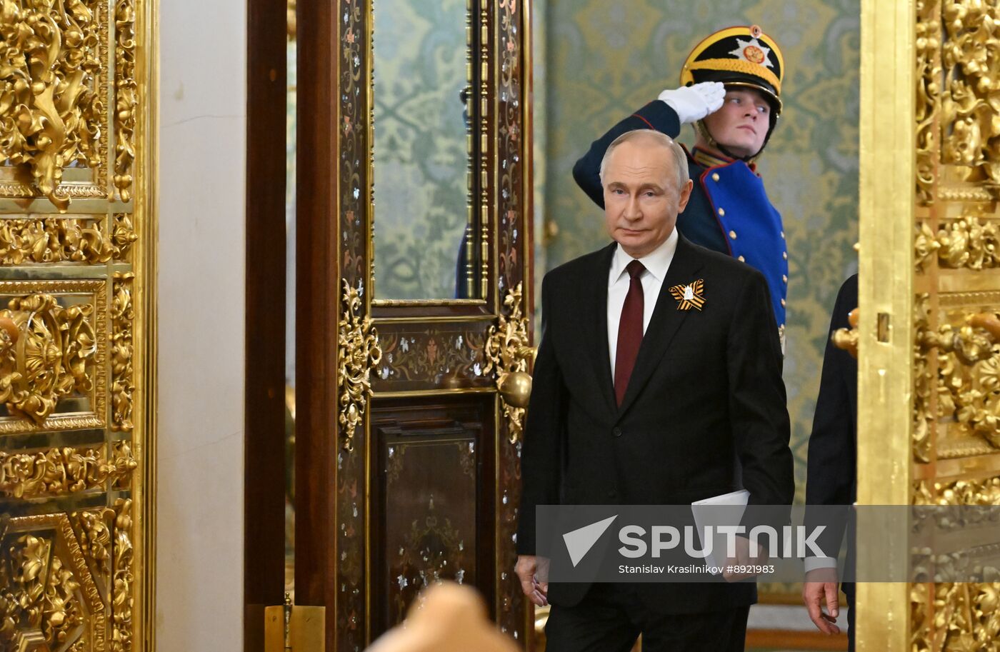 President of Russia Vladimir Putin's meeting with President of Uzbekistan Shavkat Mirziyoyev