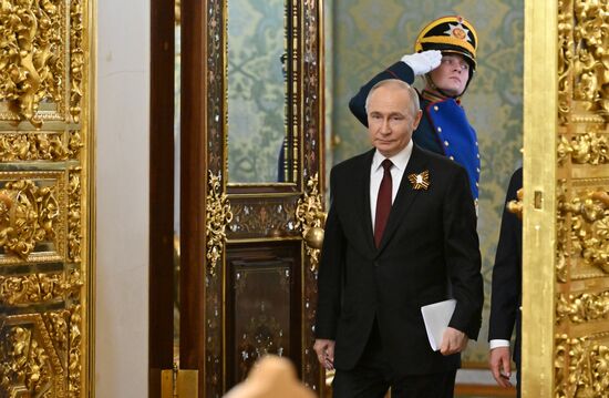 President of Russia Vladimir Putin during his meeting with President of Uzbekistan Shavkat Mirziyoyev. Location: Russia, Moscow. Author: Stanislav Krasilnikov/Sputnik. President of Russia Vladimir Putin's meeting with President of Uzbekistan Shavkat Mirziyoyev