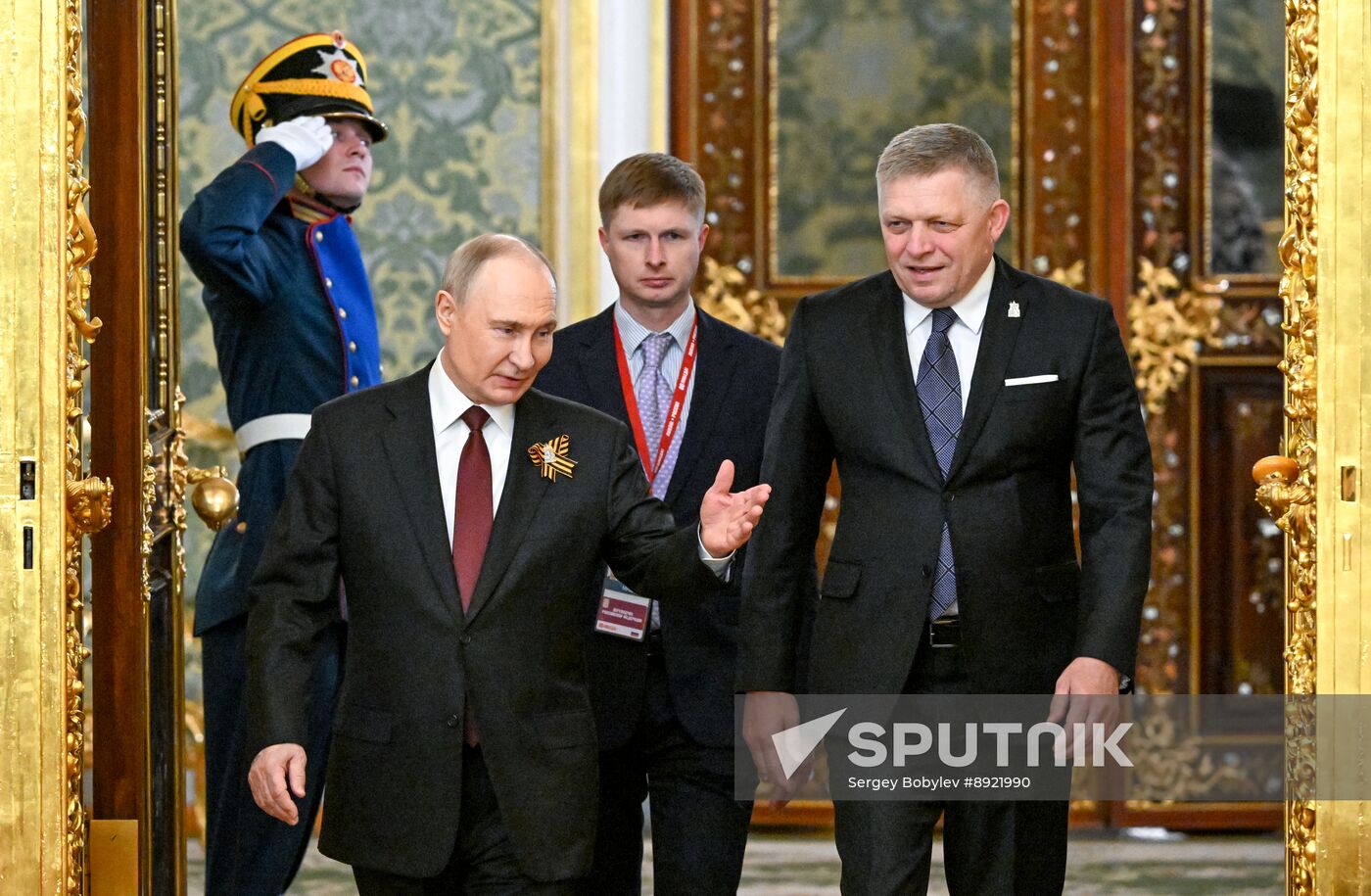 President of Russia Vladimir Putin's meeting with Prime Minister of Slovakia Robert Fico