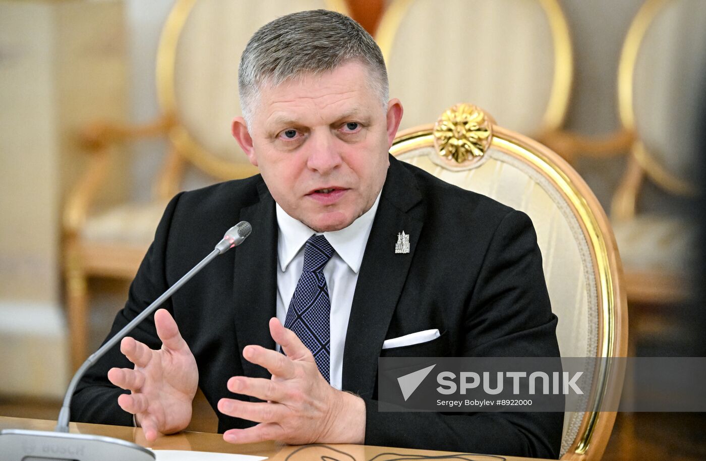President of Russia Vladimir Putin's meeting with Prime Minister of Slovakia Robert Fico