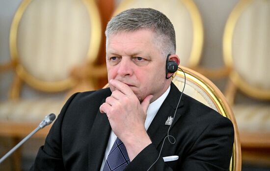President of Russia Vladimir Putin's meeting with Prime Minister of Slovakia Robert Fico