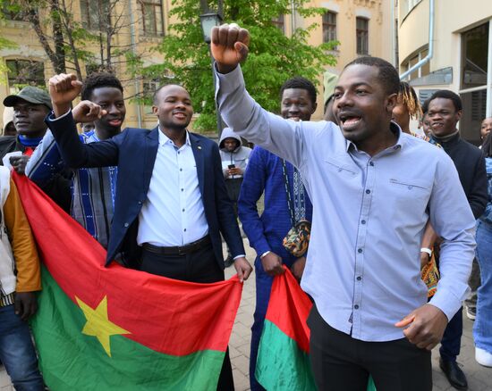 Russia Burkina Faso President Education