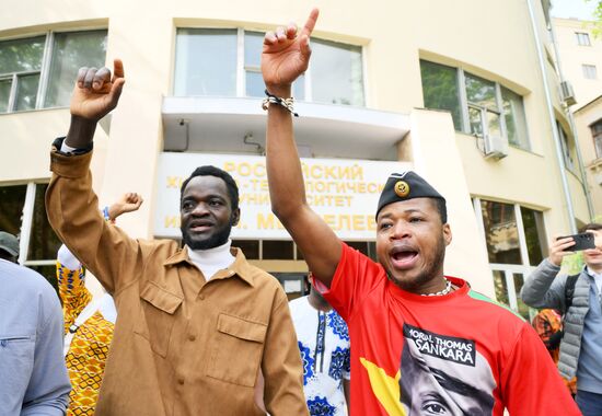 Russia Burkina Faso President Education
