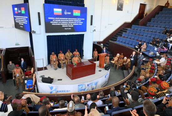 Russia Burkina Faso President Education