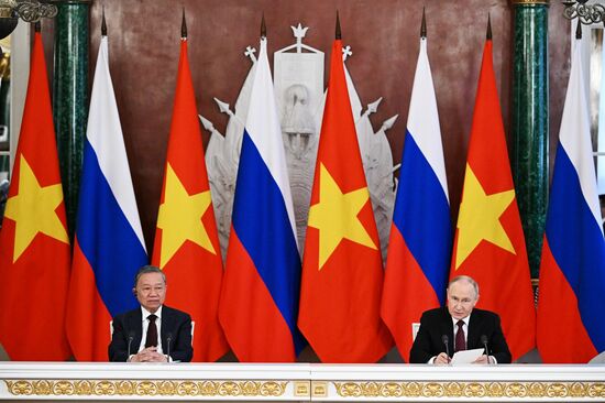 General Secretary of the Communist Party of Vietnam Central Committee To Lam's official visit to Russia