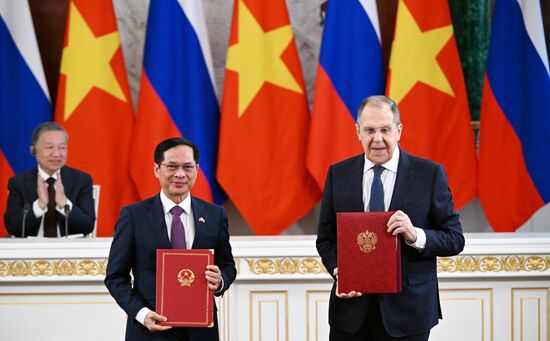 General Secretary of the Communist Party of Vietnam Central Committee To Lam's official visit to Russia