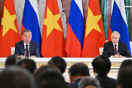 General Secretary of the Communist Party of Vietnam Central Committee To Lam's official visit to Russia