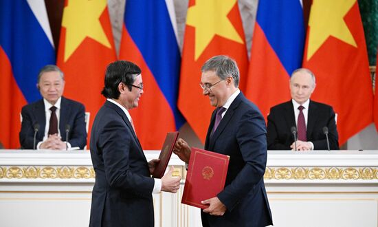 General Secretary of the Communist Party of Vietnam Central Committee To Lam's official visit to Russia