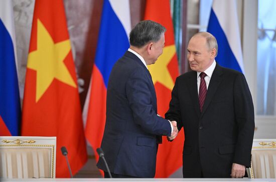 General Secretary of the Communist Party of Vietnam Central Committee To Lam's official visit to Russia