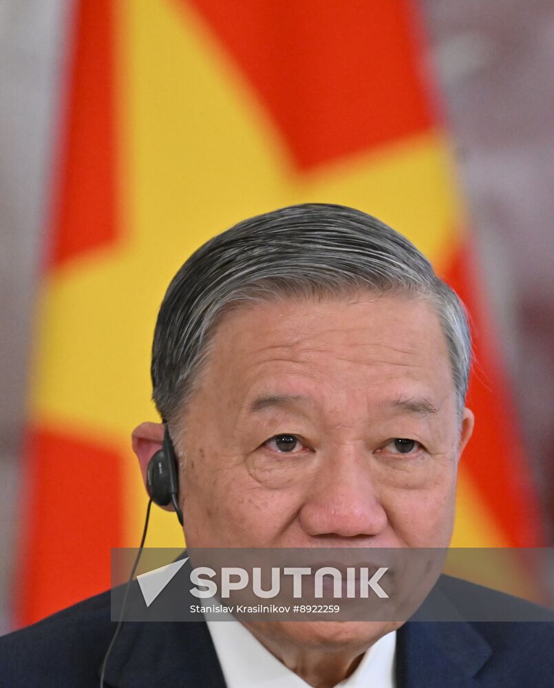 General Secretary of the Communist Party of Vietnam Central Committee To Lam's official visit to Russia