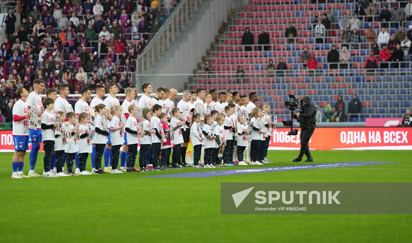 Russia Soccer Premier-League CSKA - Krasnodar