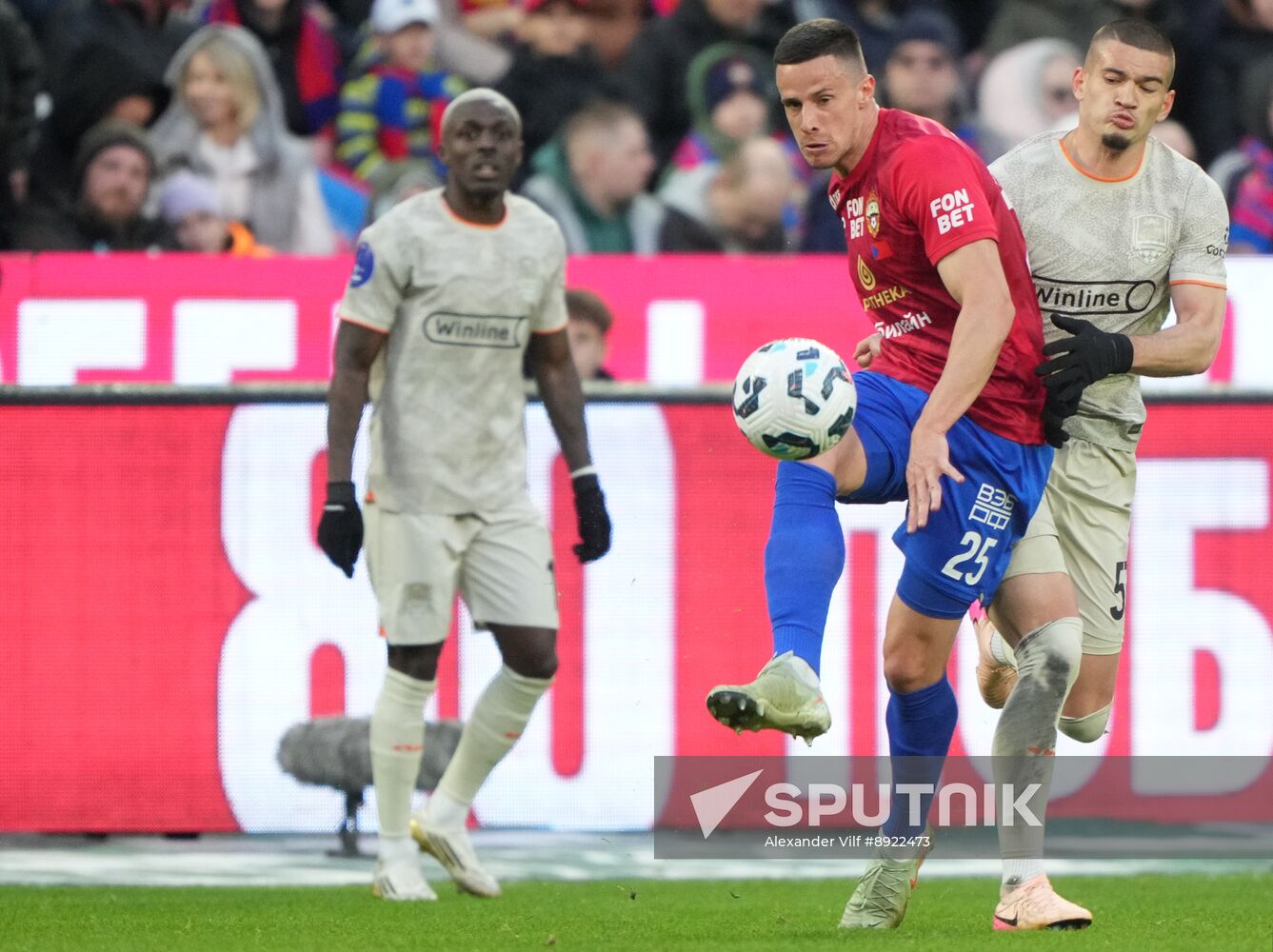 Russia Soccer Premier-League CSKA - Krasnodar