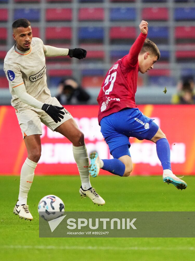 Russia Soccer Premier-League CSKA - Krasnodar