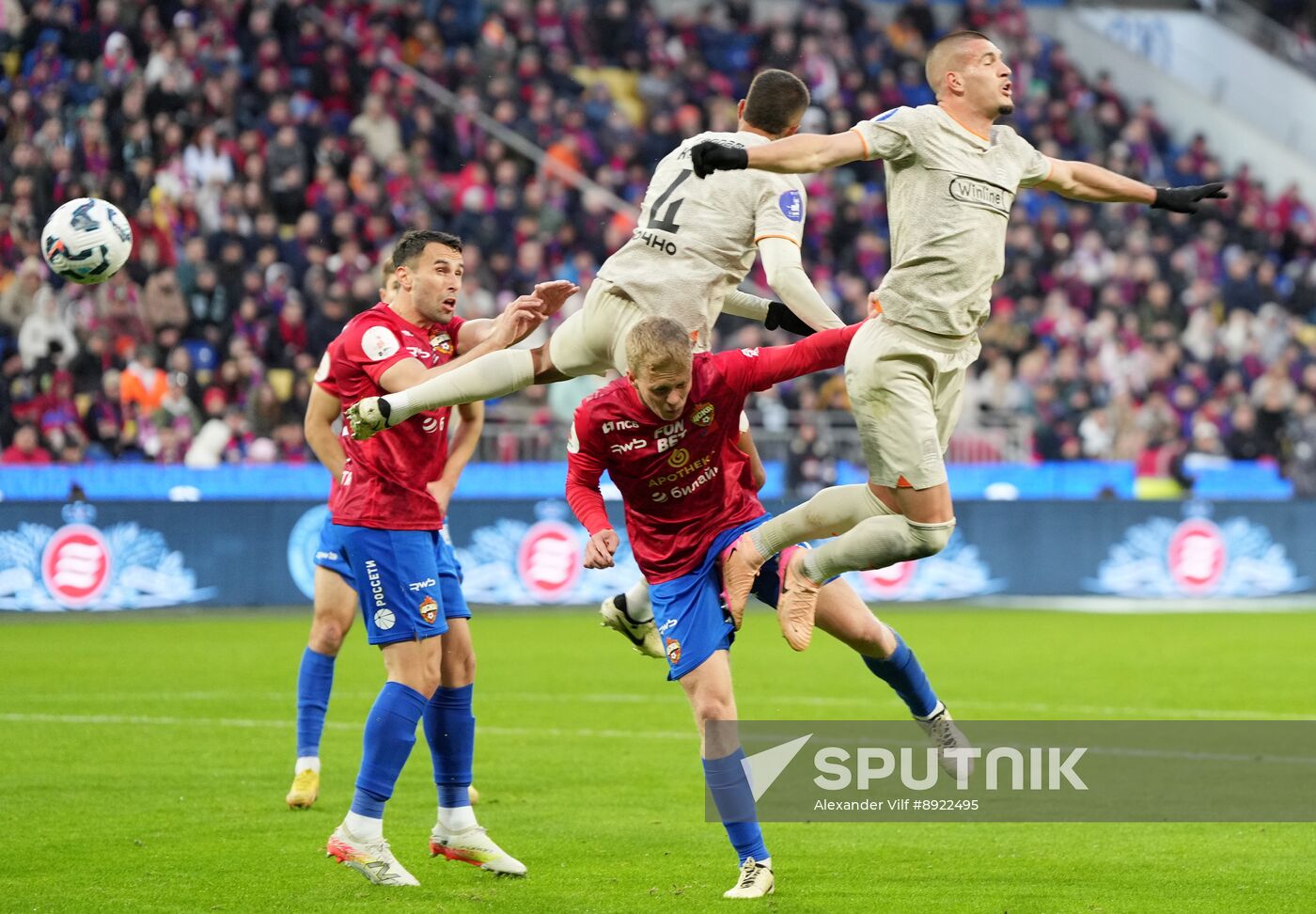 Russia Soccer Premier-League CSKA - Krasnodar