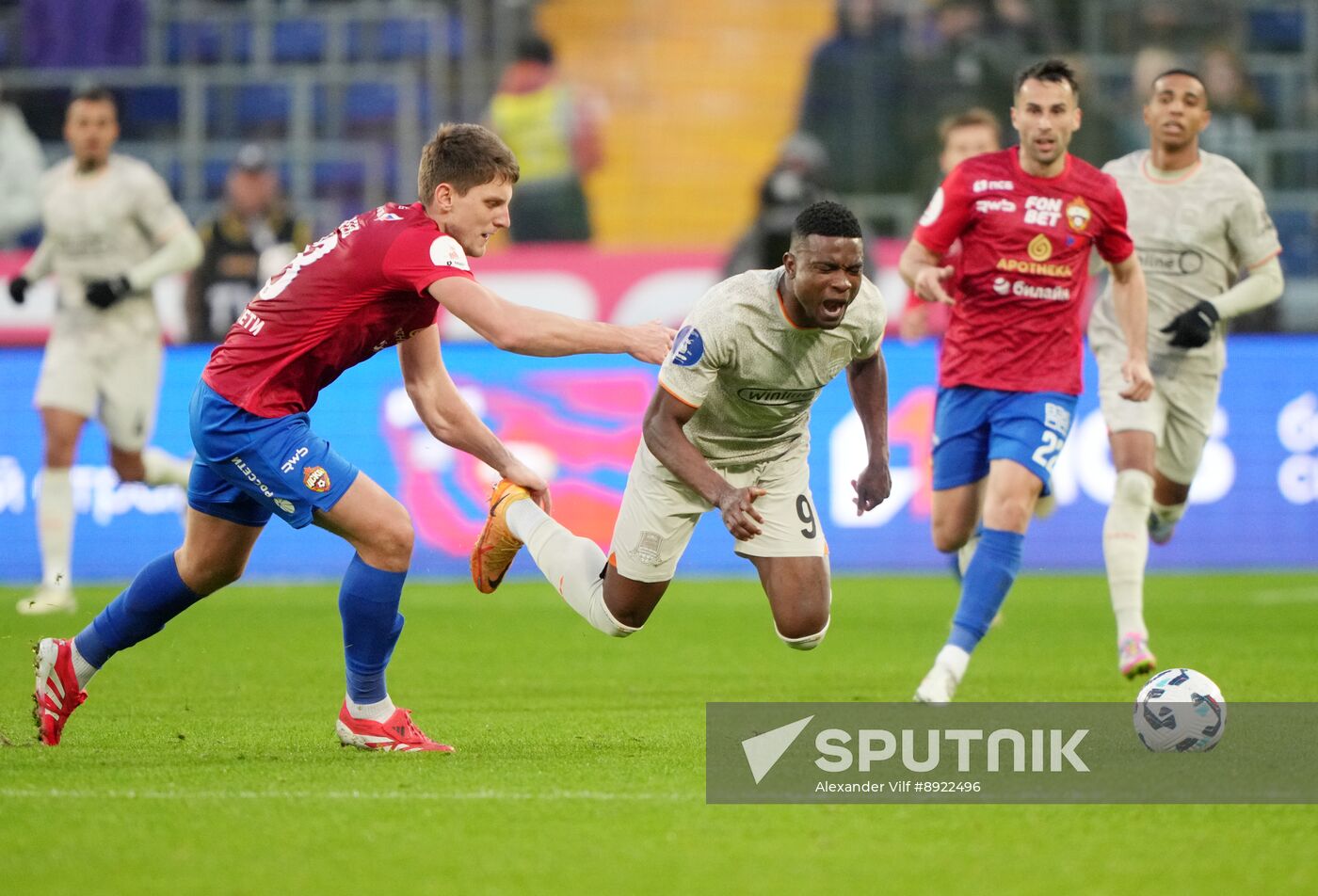 Russia Soccer Premier-League CSKA - Krasnodar