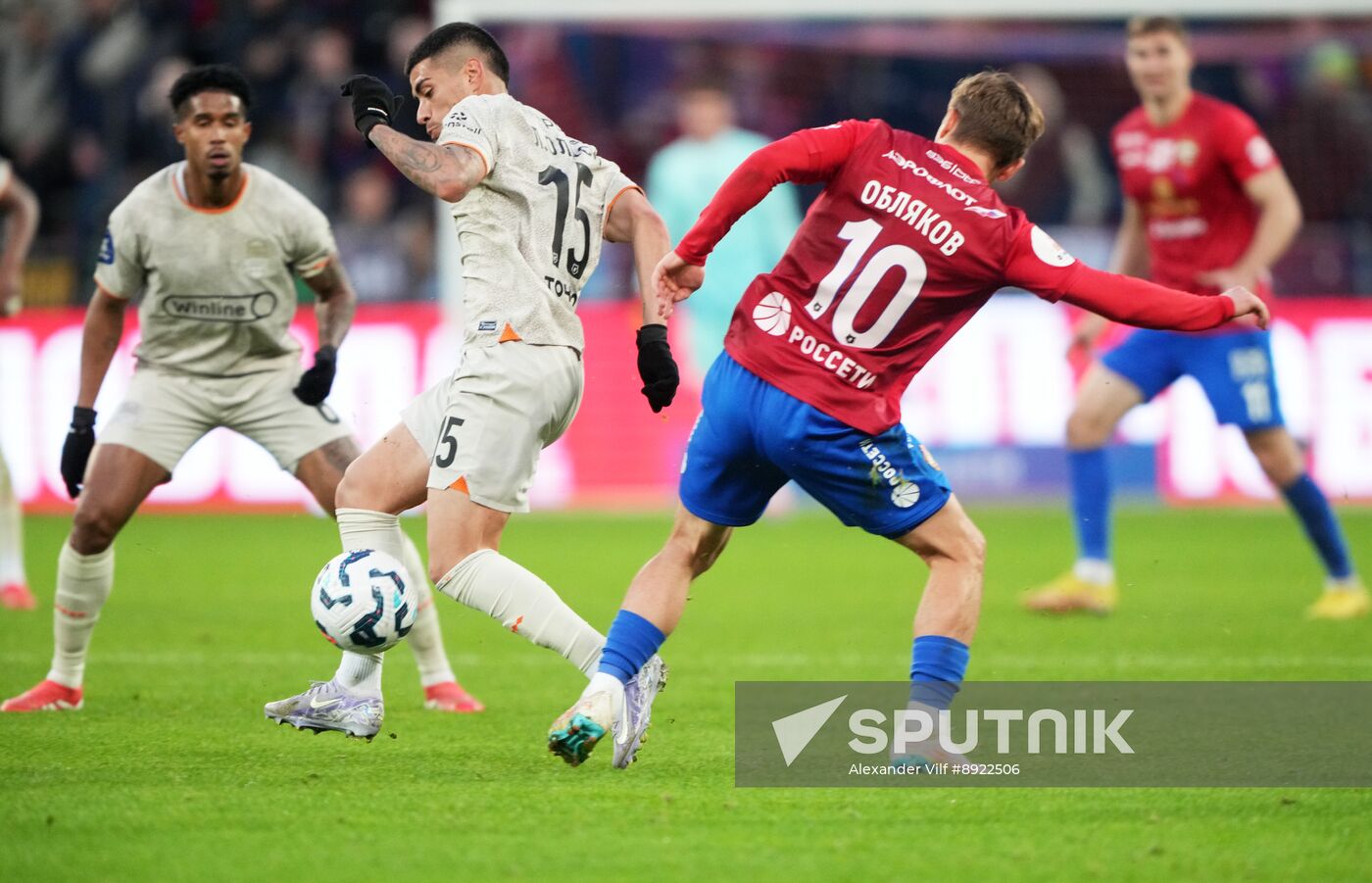 Russia Soccer Premier-League CSKA - Krasnodar