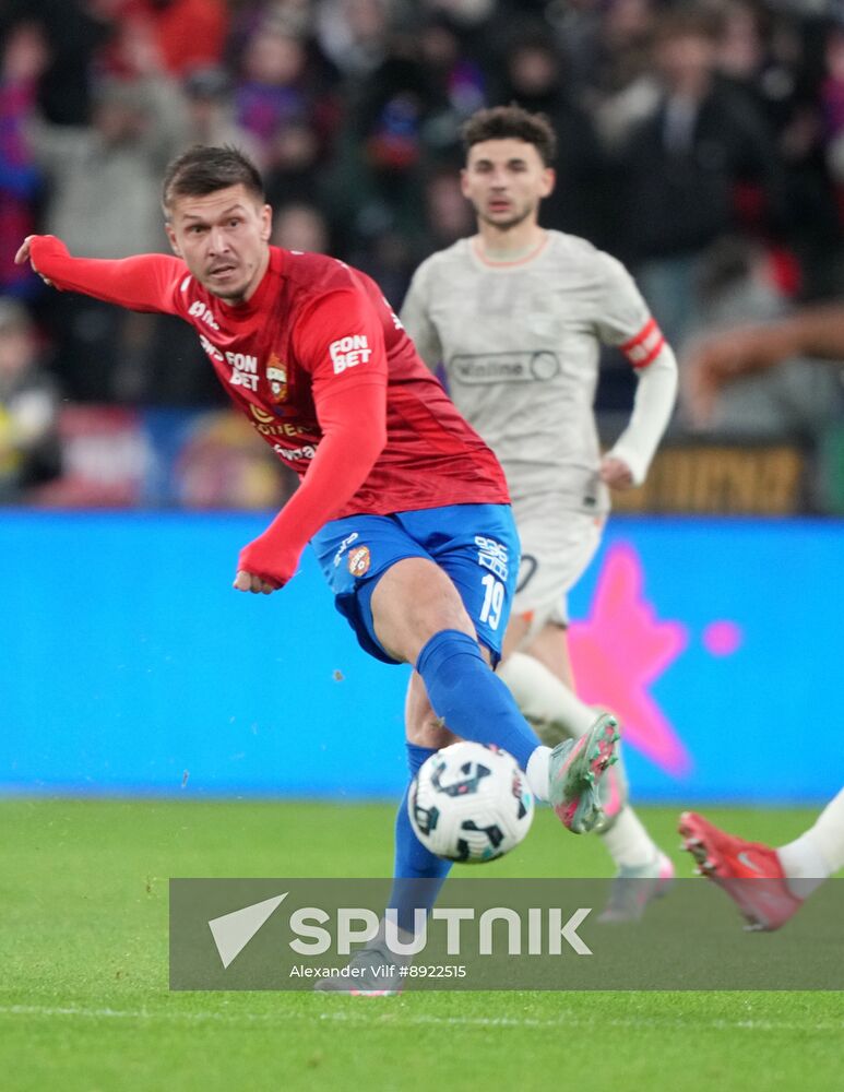 Russia Soccer Premier-League CSKA - Krasnodar