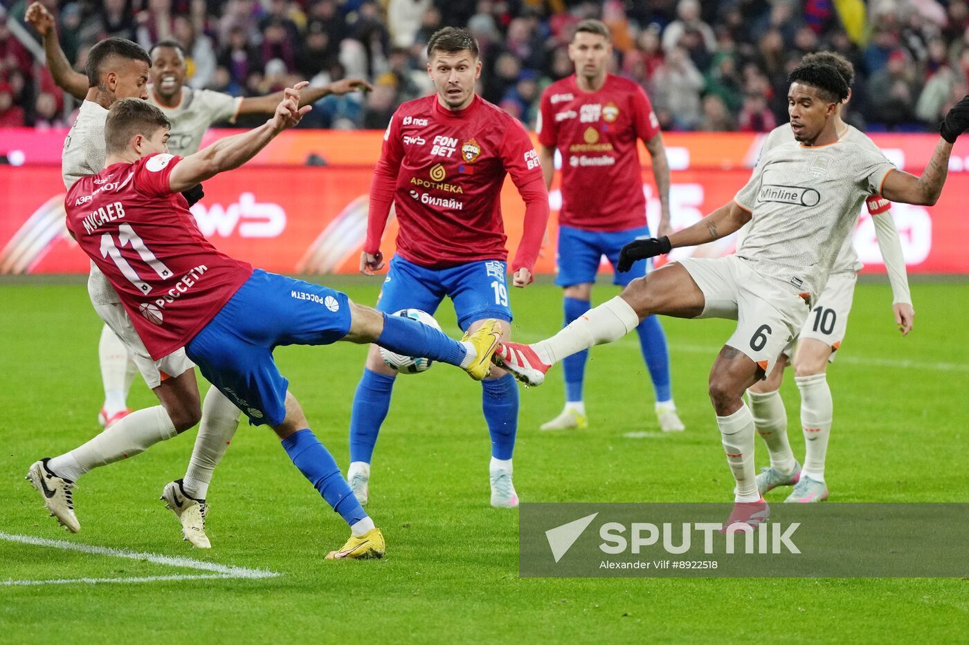 Russia Soccer Premier-League CSKA - Krasnodar