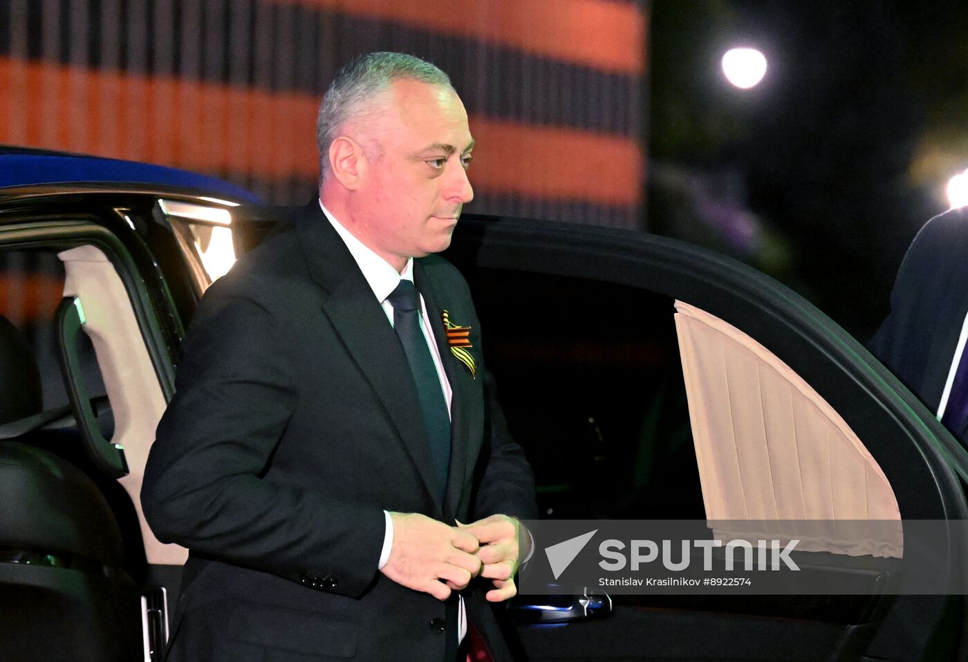 President of Russia Vladimir Putin meets with President of Abkhazia Badra Gunba