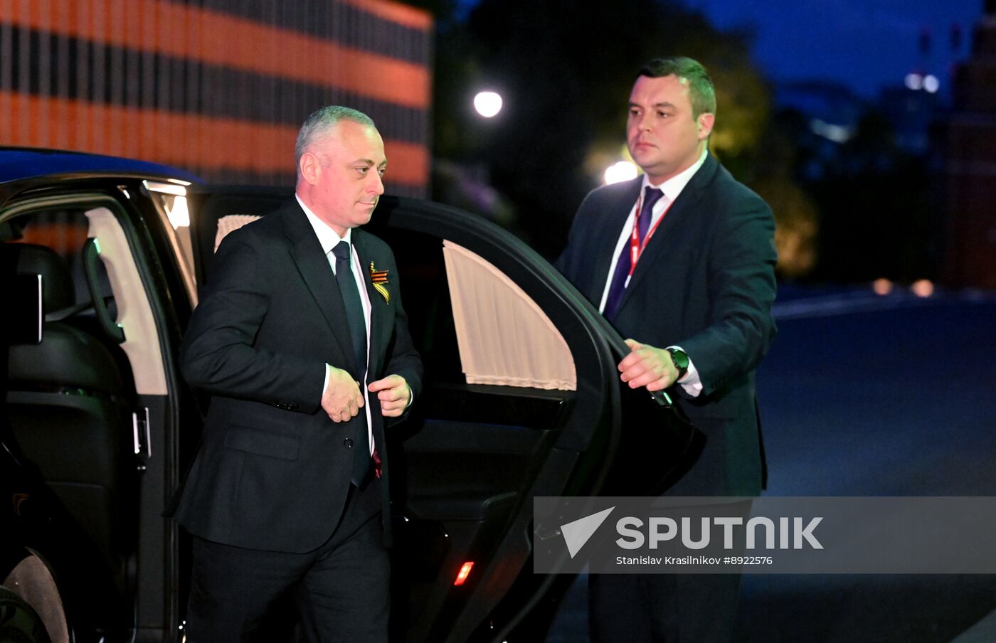 President of Russia Vladimir Putin meets with President of Abkhazia Badra Gunba