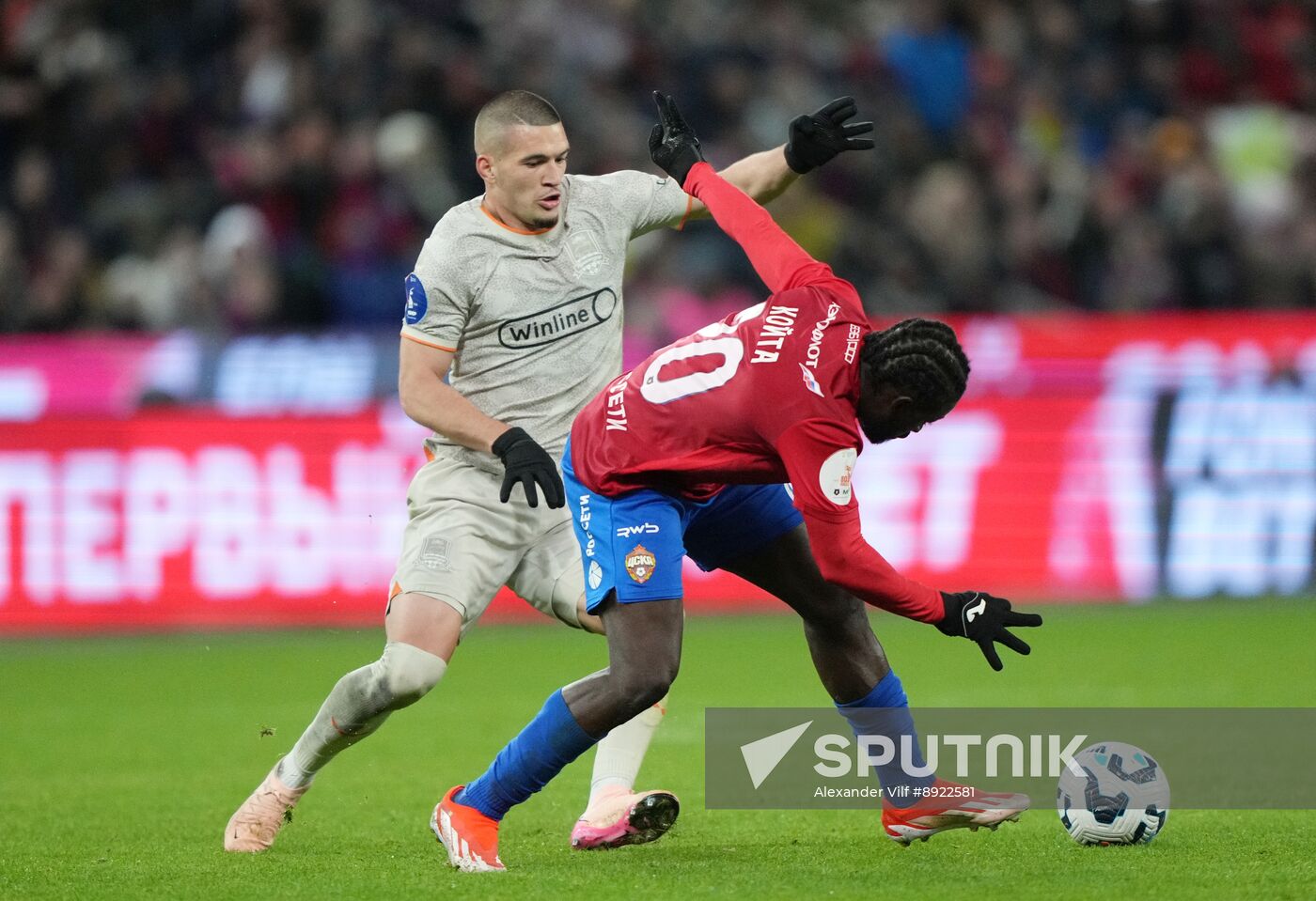 Russia Soccer Premier-League CSKA - Krasnodar