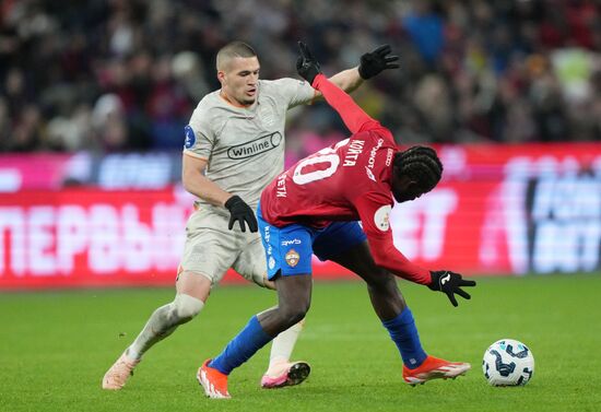 Russia Soccer Premier-League CSKA - Krasnodar