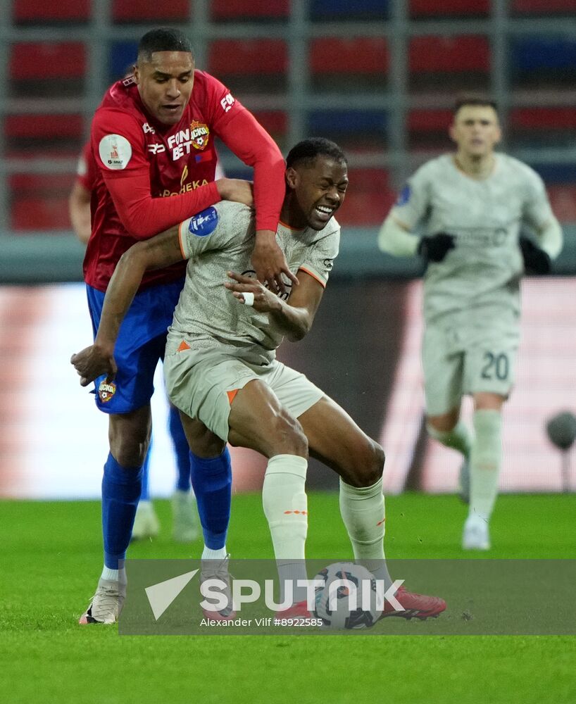 Russia Soccer Premier-League CSKA - Krasnodar