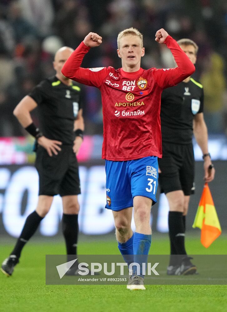 Russia Soccer Premier-League CSKA - Krasnodar