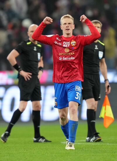 Russia Soccer Premier-League CSKA - Krasnodar