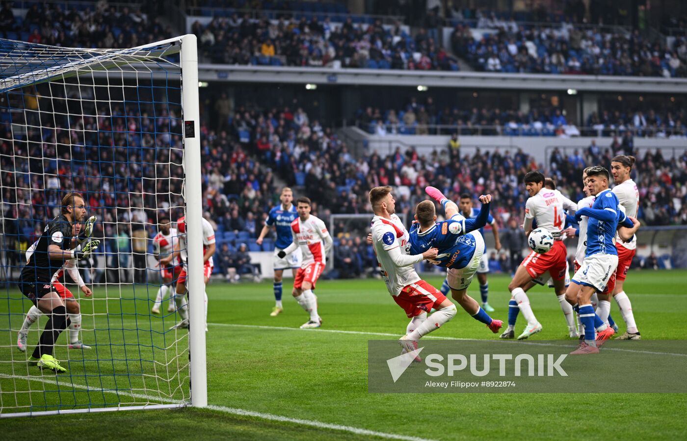 Russia Soccer Premier-League Dynamo - Spartak